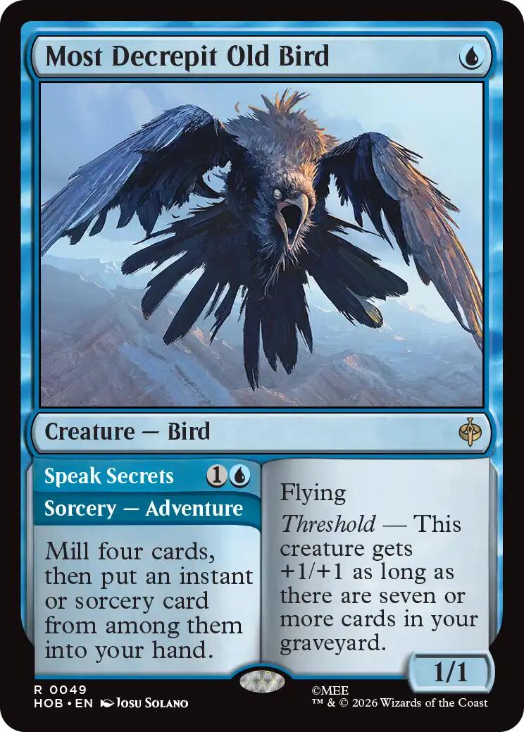 Most Decrepit Old Bird [The Hobbit] | Red Claw Gaming