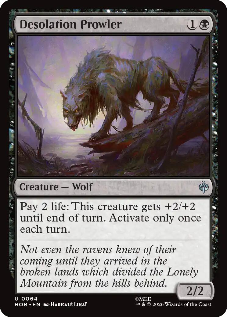 Desolation Prowler [The Hobbit] | Red Claw Gaming