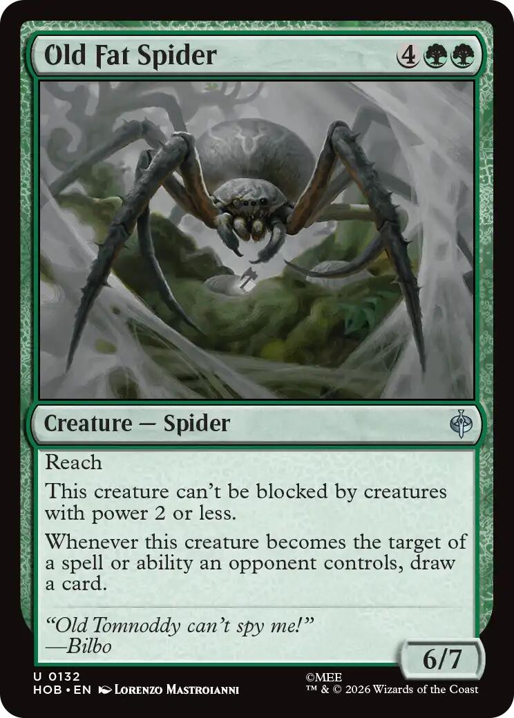Old Fat Spider [The Hobbit] | Red Claw Gaming