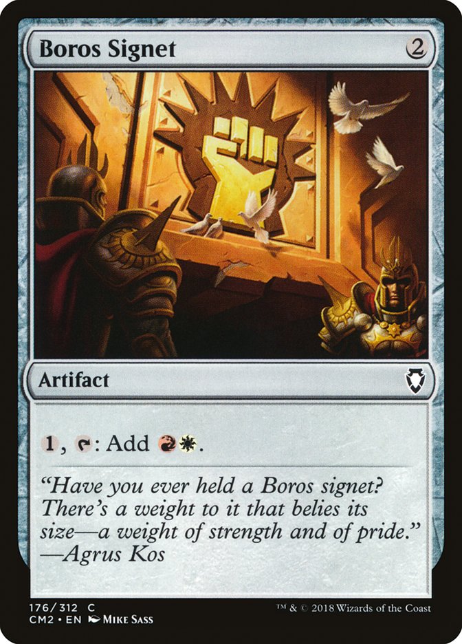 Boros Signet [Commander Anthology Volume II] MTG Single Magic: The Gathering | Red Claw Gaming