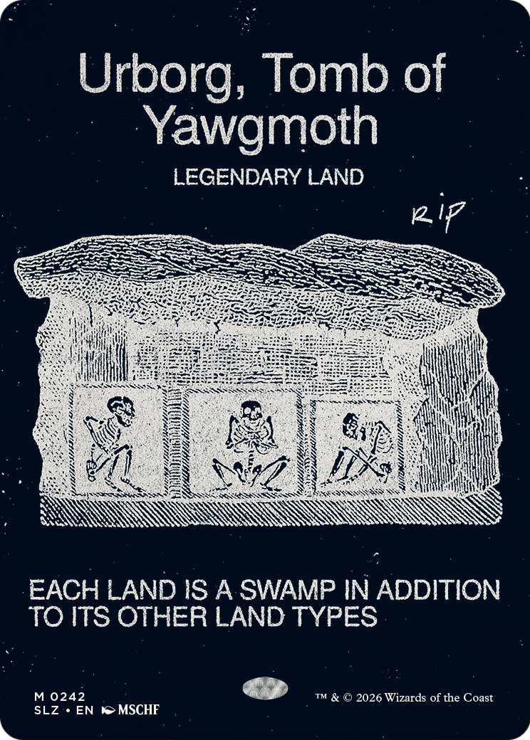 Urborg, Tomb of Yawgmoth (0242) [Secret Lair x MSCHF: The Zeta Set] | Red Claw Gaming