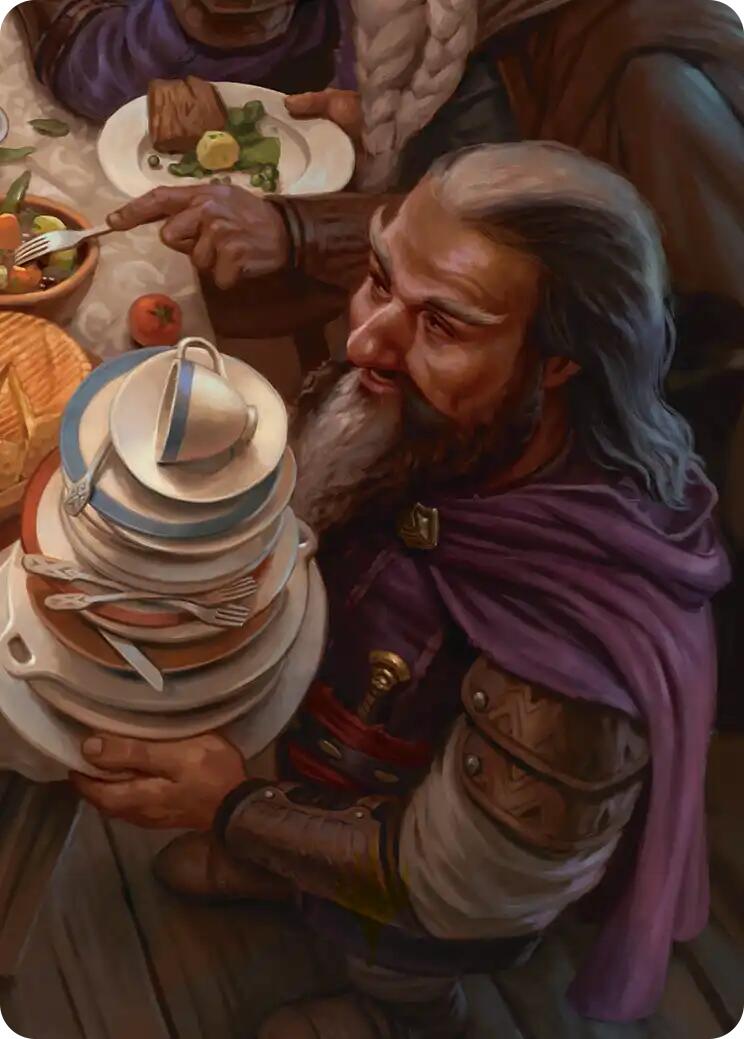 Ori, Plate Stacker Art Card (6/12) [The Hobbit Art Series] | Red Claw Gaming