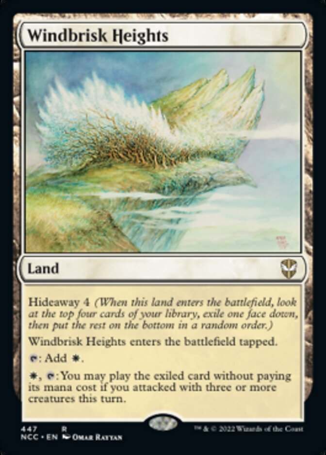 Windbrisk Heights [Streets of New Capenna Commander] MTG Single Magic: The Gathering | Red Claw Gaming