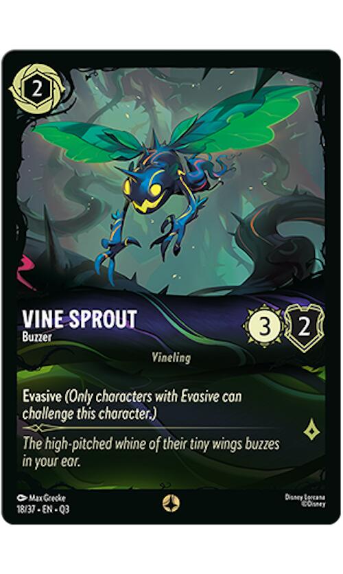 Vine Sprout - Buzzer (18/37) [Illumineer's Quest: The Great Hunny Rescue] | Red Claw Gaming