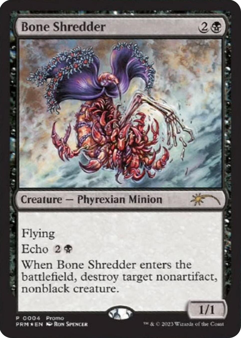 Bone Shredder (Graphic Novel Insert) [Media Promos] | Red Claw Gaming