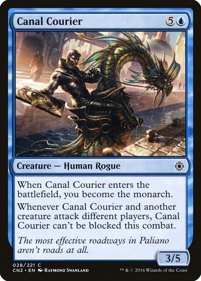 Canal Courier [Conspiracy: Take the Crown] MTG Single Magic: The Gathering | Red Claw Gaming
