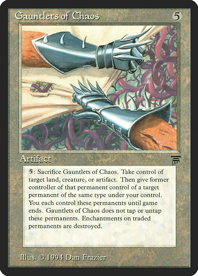 Gauntlets of Chaos [Legends] MTG Single Magic: The Gathering | Red Claw Gaming