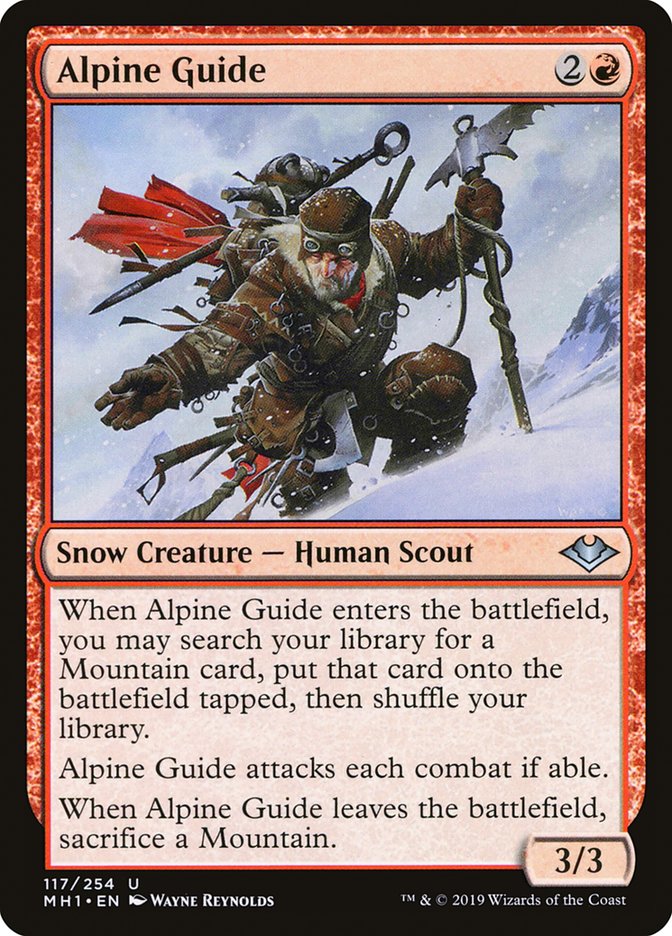 Alpine Guide [Modern Horizons] MTG Single Magic: The Gathering    | Red Claw Gaming