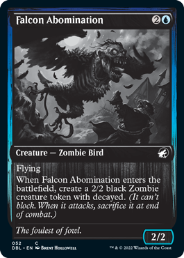 Falcon Abomination [Innistrad: Double Feature] MTG Single Magic: The Gathering | Red Claw Gaming