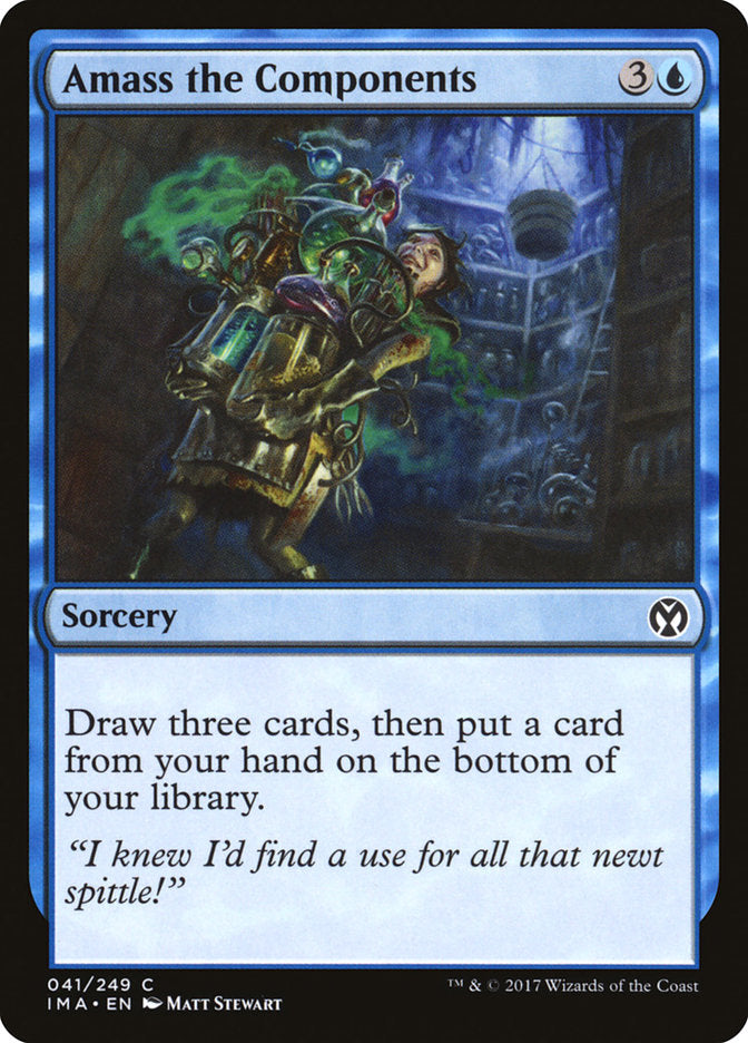 Amass the Components [Iconic Masters] MTG Single Magic: The Gathering | Red Claw Gaming