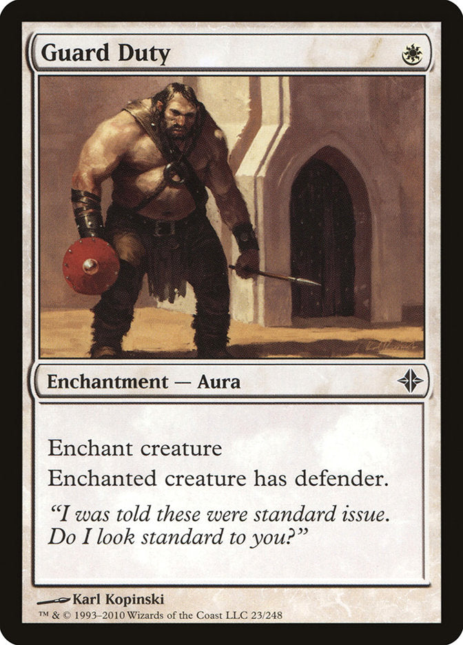 Guard Duty [Rise of the Eldrazi] MTG Single Magic: The Gathering | Red Claw Gaming