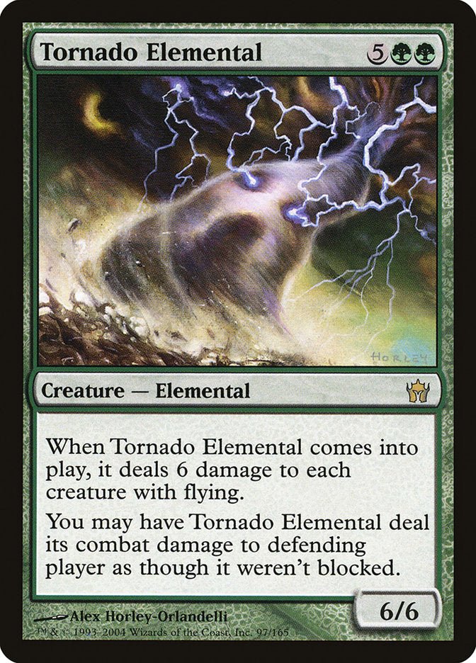 Tornado Elemental [Fifth Dawn] MTG Single Magic: The Gathering | Red Claw Gaming