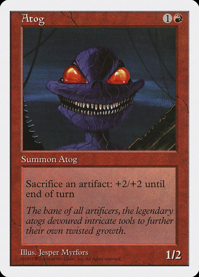 Atog [Fifth Edition] MTG Single Magic: The Gathering | Red Claw Gaming