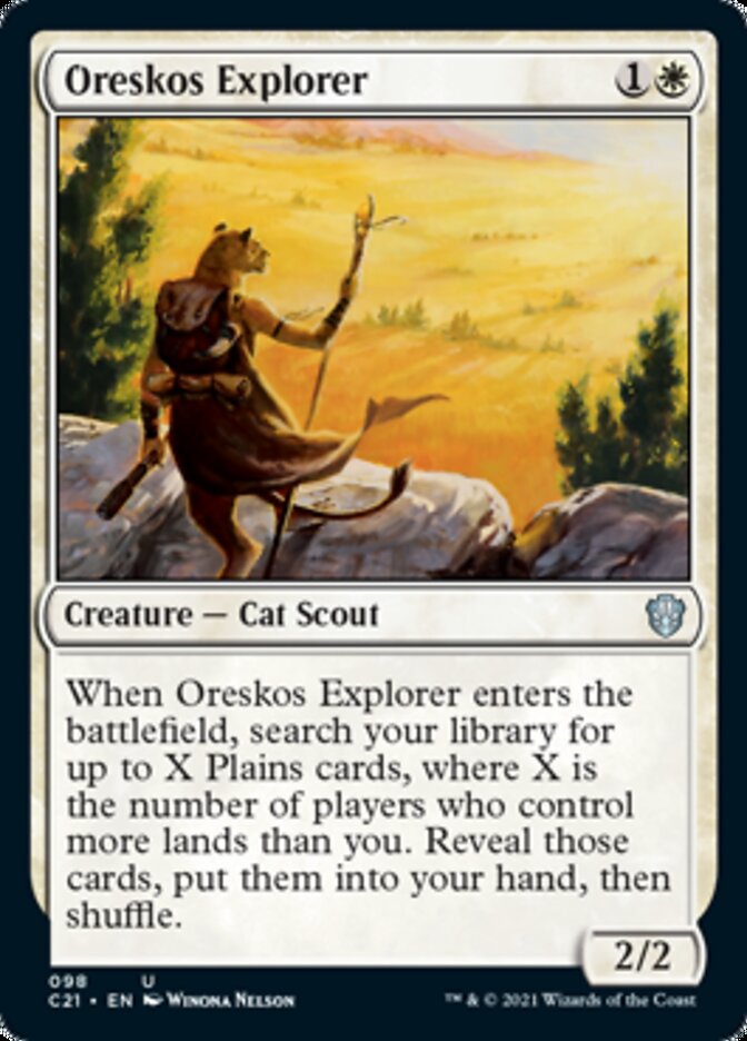 Oreskos Explorer [Commander 2021] MTG Single Magic: The Gathering | Red Claw Gaming