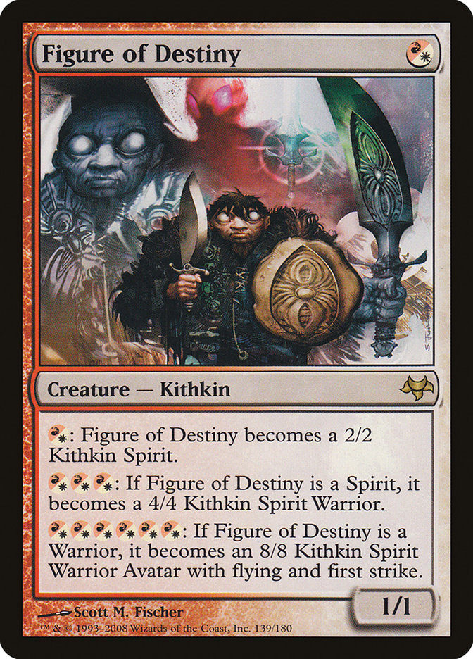 Figure of Destiny [Eventide] MTG Single Magic: The Gathering | Red Claw Gaming
