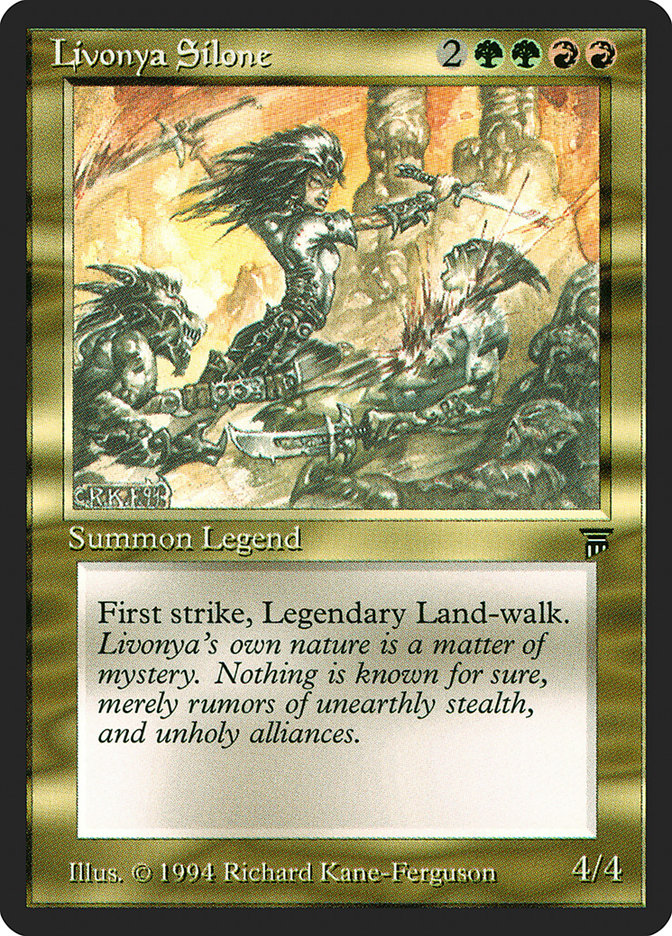 Livonya Silone [Legends] MTG Single Magic: The Gathering | Red Claw Gaming