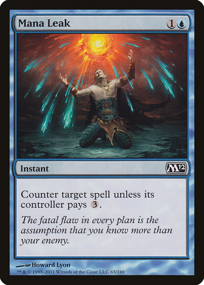 Mana Leak [Magic 2012] MTG Single Magic: The Gathering | Red Claw Gaming