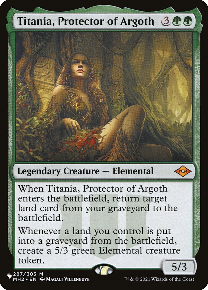 Titania, Protector of Argoth [The List] MTG Single Magic: The Gathering | Red Claw Gaming