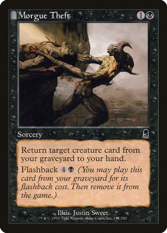 Morgue Theft [Odyssey] MTG Single Magic: The Gathering | Red Claw Gaming