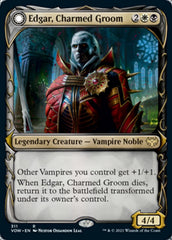 Edgar, Charmed Groom // Edgar Markov's Coffin (Showcase Fang Frame) [Innistrad: Crimson Vow] MTG Single Magic: The Gathering | Red Claw Gaming