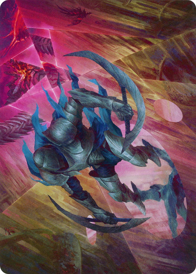Xerex Strobe-Knight Art Card [March of the Machine Art Series] MTG Single Magic: The Gathering | Red Claw Gaming