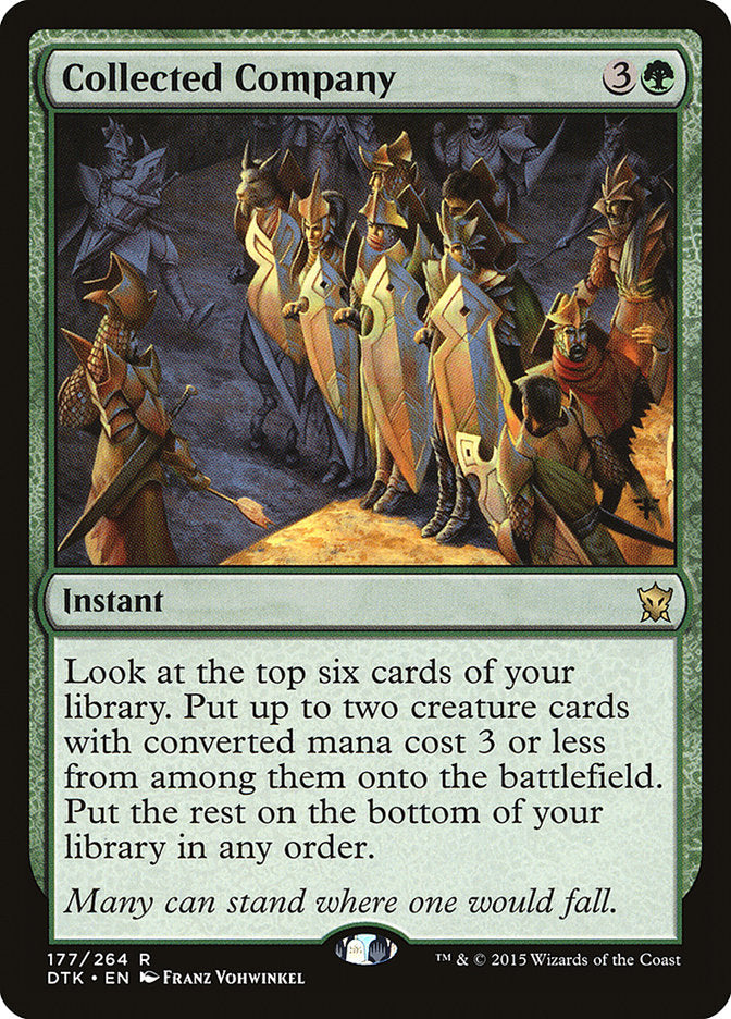 Collected Company [Dragons of Tarkir] MTG Single Magic: The Gathering | Red Claw Gaming