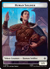 Human Soldier // Goblin Army (0004) Double-Sided Token [The Hobbit Tokens] | Red Claw Gaming