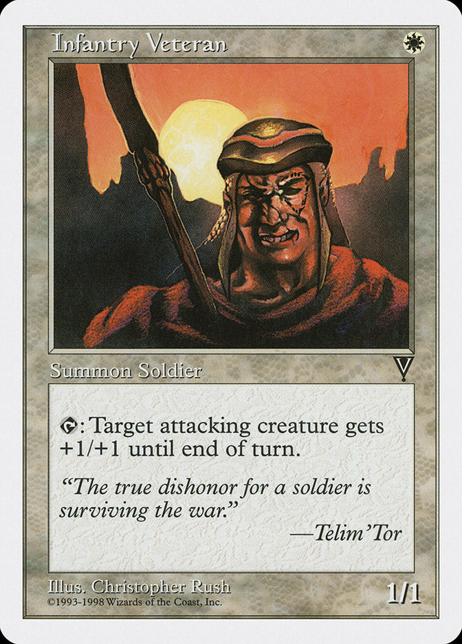 Infantry Veteran [Anthologies] MTG Single Magic: The Gathering | Red Claw Gaming