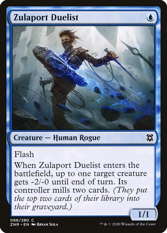 Zulaport Duelist [Zendikar Rising] MTG Single Magic: The Gathering | Red Claw Gaming