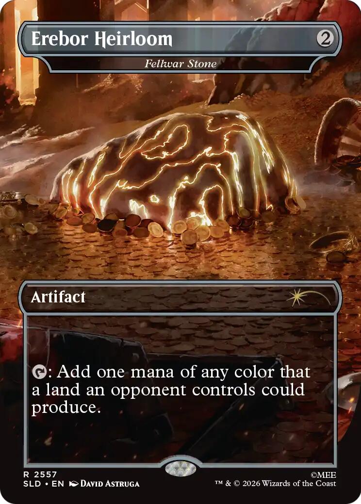 Erebor Heirloom - Fellwar Stone [Secret Lair Drop Series] MTG Single Magic: The Gathering | Red Claw Gaming