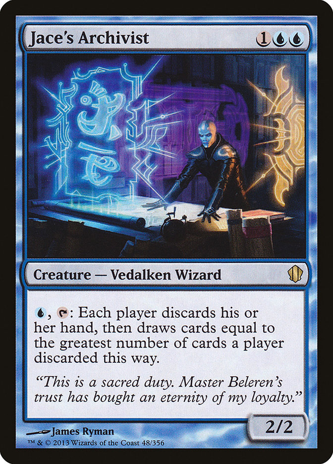 Jace's Archivist [Commander 2013] MTG Single Magic: The Gathering | Red Claw Gaming