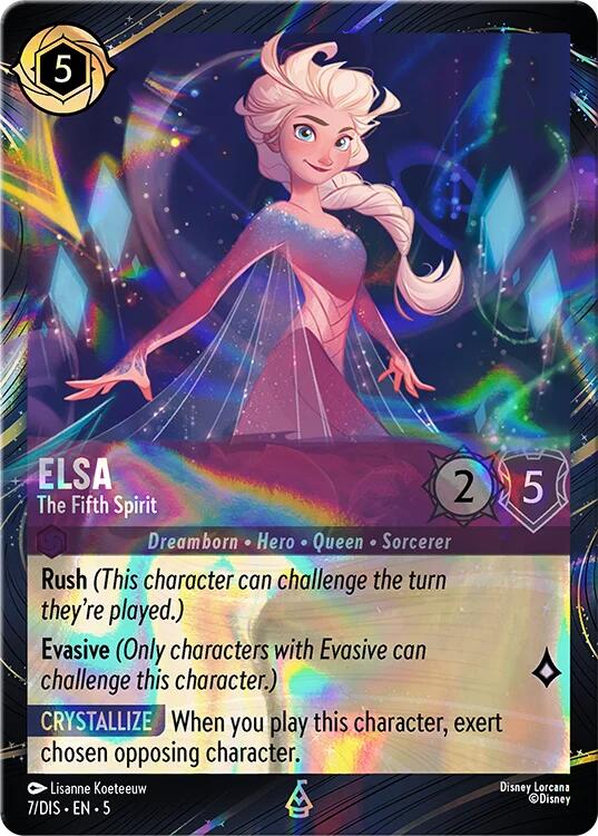 Elsa - The Fifth Spirit (Magical Places Promo) (7) [Promo Cards] | Red Claw Gaming