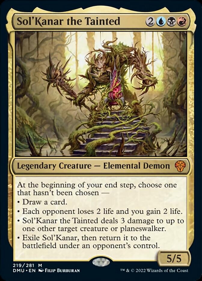 Sol'Kanar the Tainted [Dominaria United] MTG Single Magic: The Gathering | Red Claw Gaming