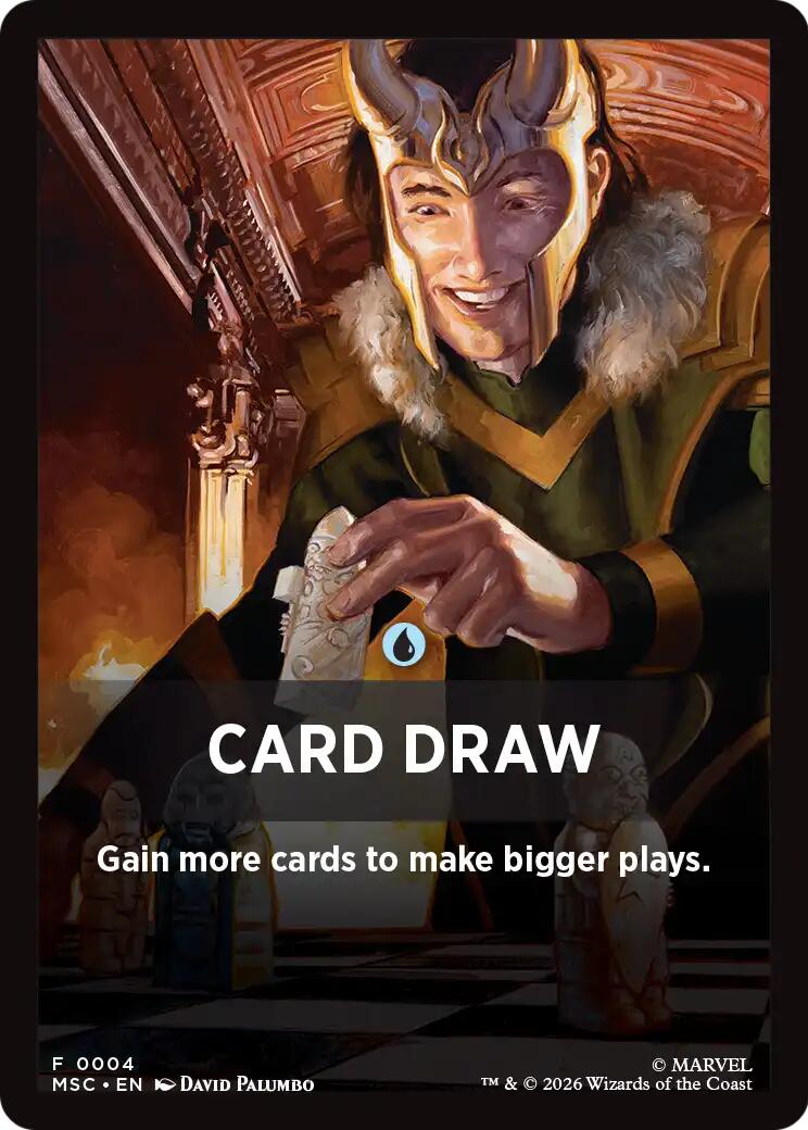 Card Draw Theme Card [Marvel Super Heroes Commander] | Red Claw Gaming