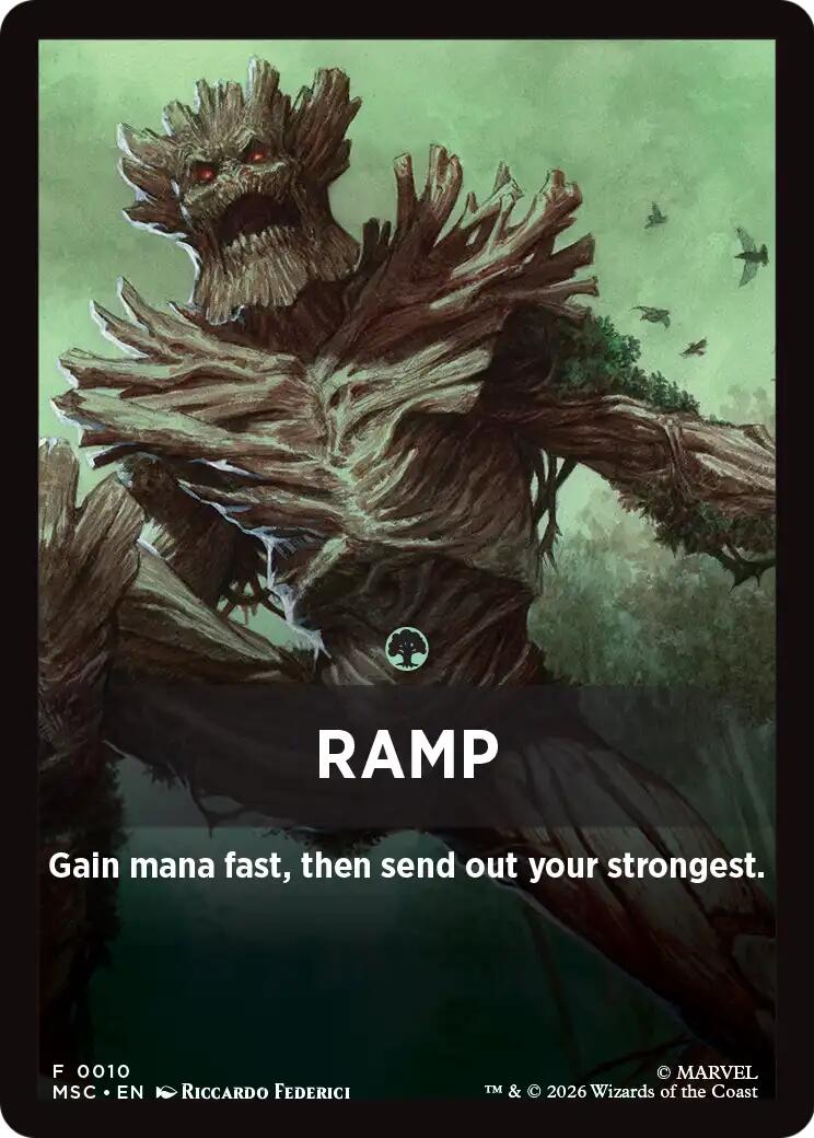 Ramp Theme Card [Marvel Super Heroes Commander] | Red Claw Gaming