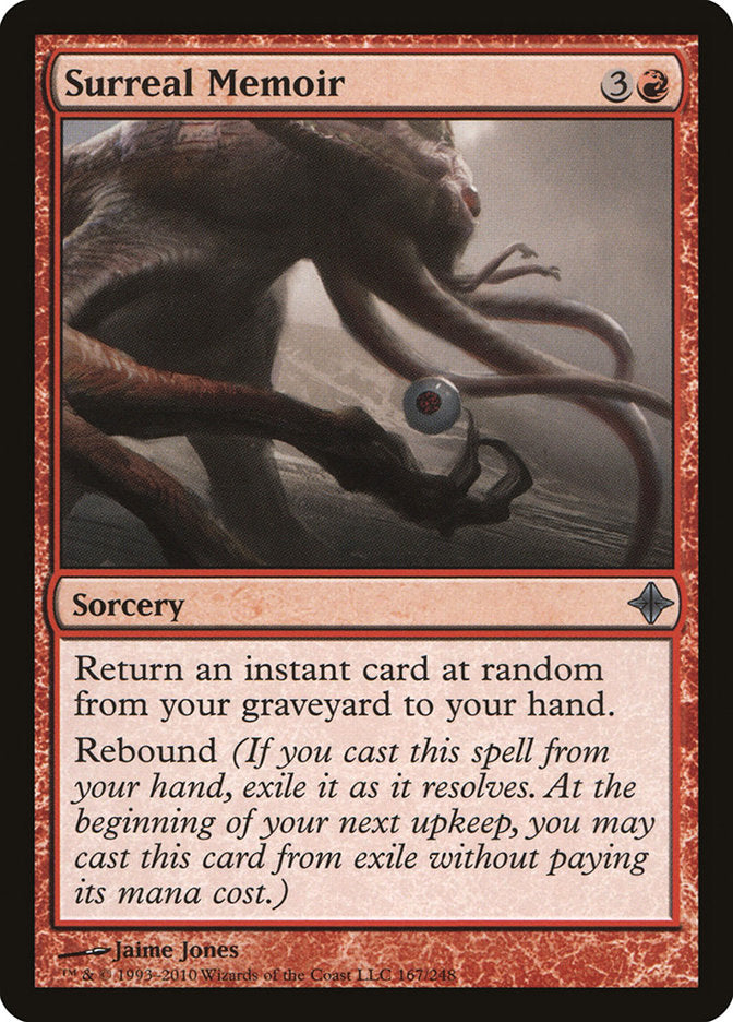 Surreal Memoir [Rise of the Eldrazi] MTG Single Magic: The Gathering | Red Claw Gaming