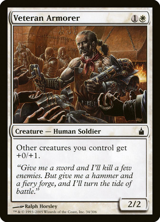 Veteran Armorer [Ravnica: City of Guilds] MTG Single Magic: The Gathering | Red Claw Gaming