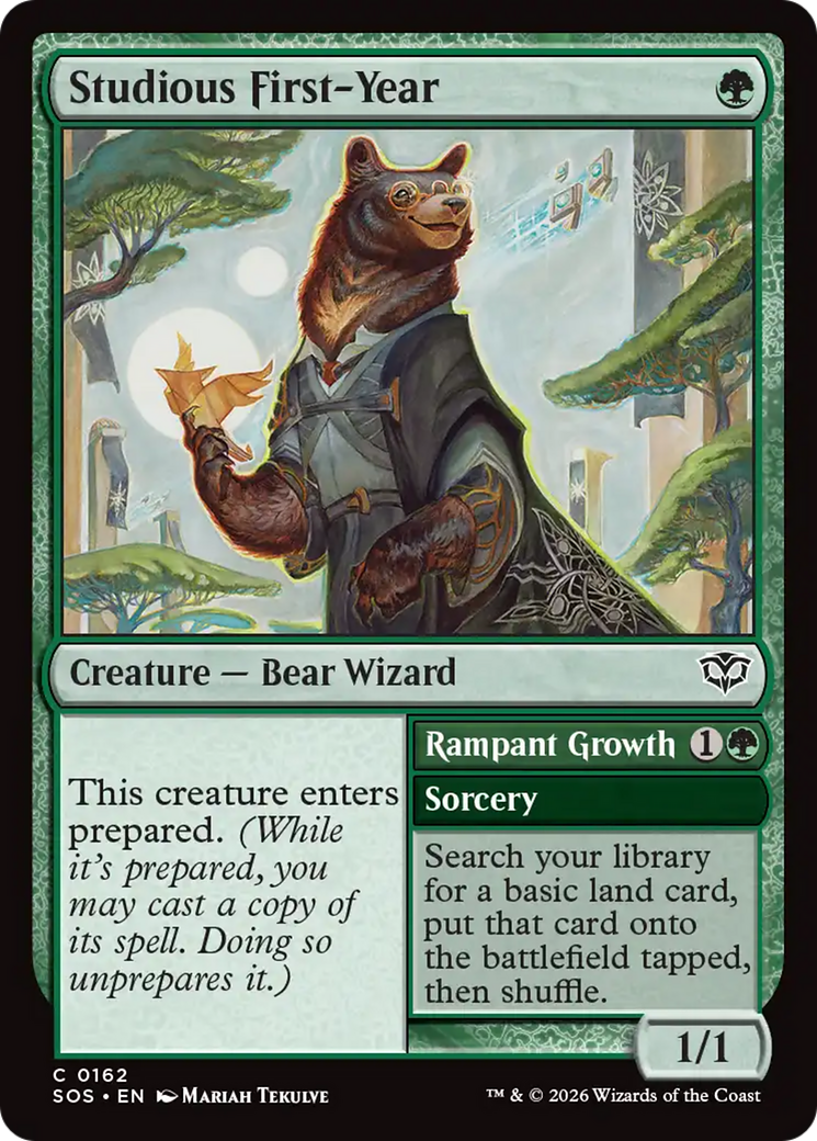 Studious First-Year [Secrets of Strixhaven] MTG Single Magic: The Gathering | Red Claw Gaming