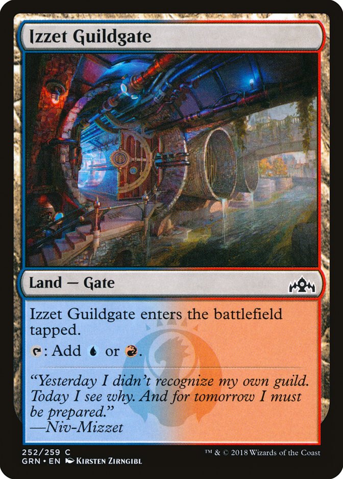 Izzet Guildgate (252/259) [Guilds of Ravnica] MTG Single Magic: The Gathering | Red Claw Gaming