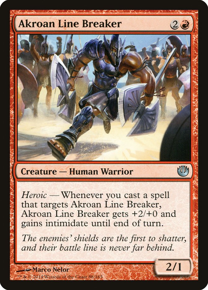 Akroan Line Breaker [Journey into Nyx] MTG Single Magic: The Gathering | Red Claw Gaming