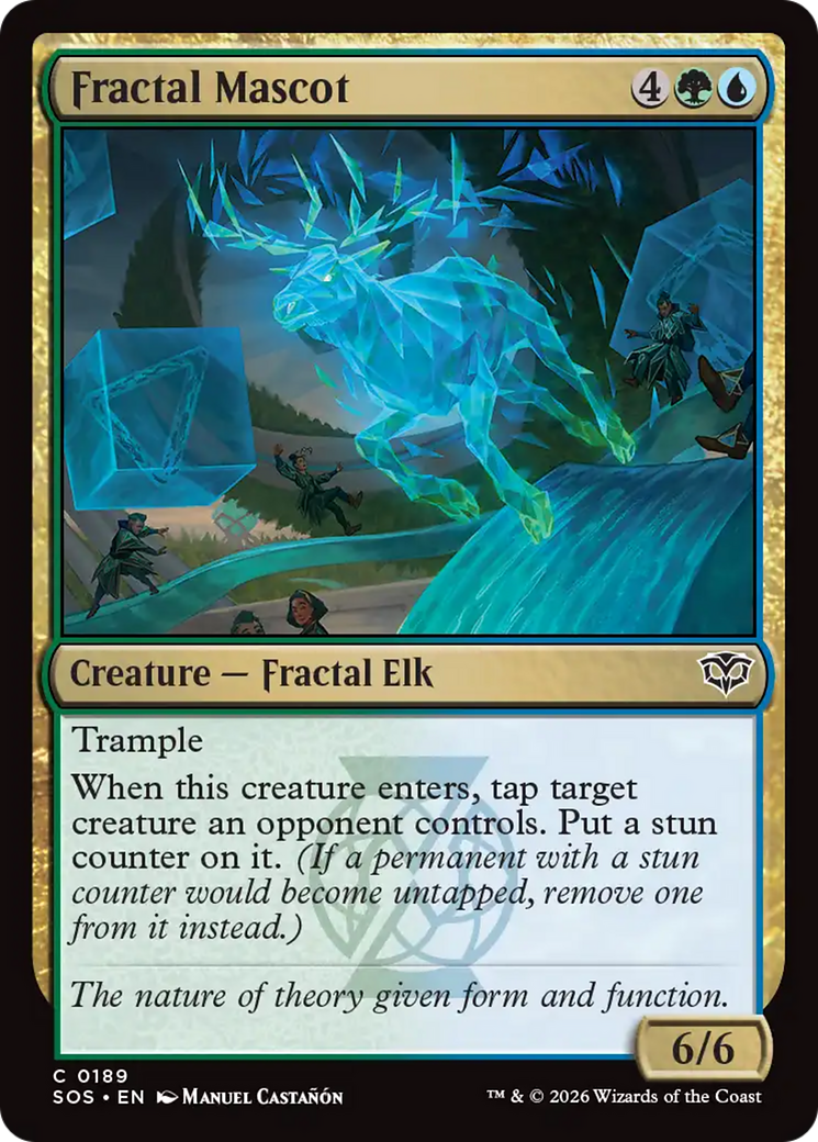 Fractal Mascot [Secrets of Strixhaven] MTG Single Magic: The Gathering | Red Claw Gaming