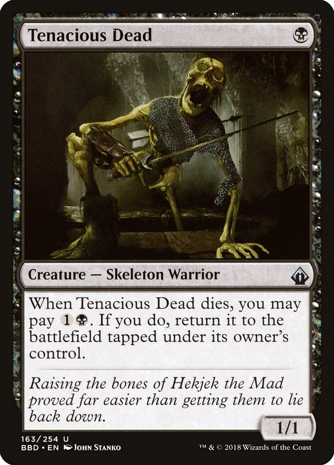 Tenacious Dead [Battlebond] MTG Single Magic: The Gathering | Red Claw Gaming
