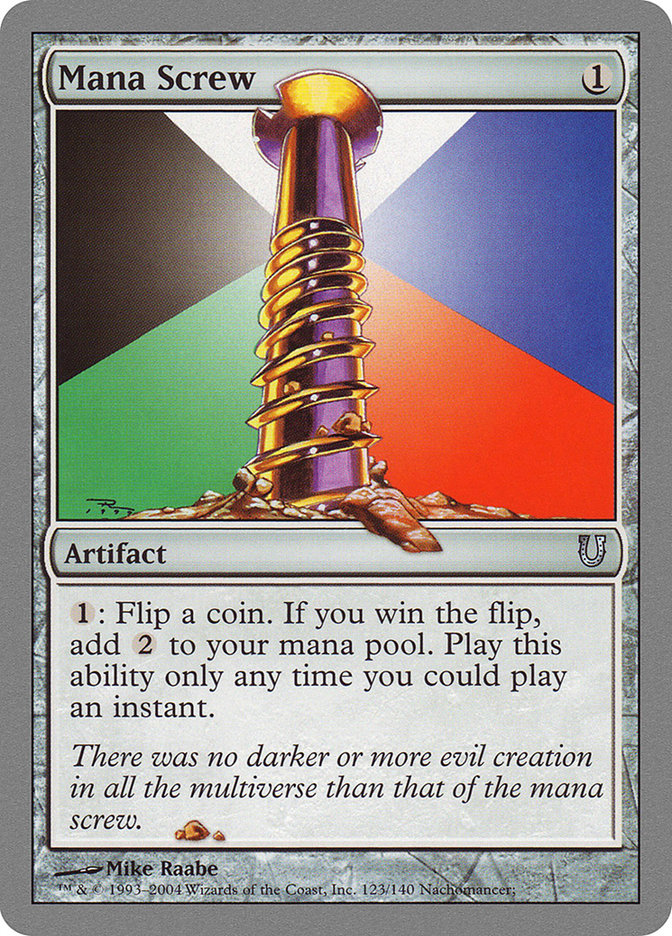 Mana Screw [Unhinged] MTG Single Magic: The Gathering | Red Claw Gaming