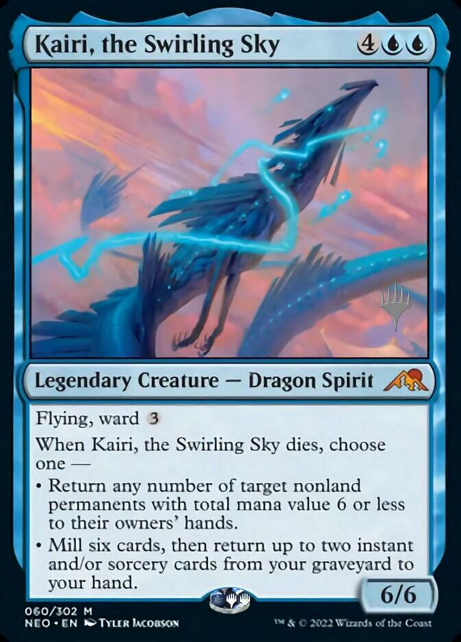 Kairi, the Swirling Sky (Promo Pack) [Kamigawa: Neon Dynasty Promos] MTG Single Magic: The Gathering | Red Claw Gaming
