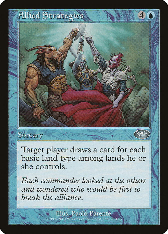 Allied Strategies [Planeshift] MTG Single Magic: The Gathering | Red Claw Gaming