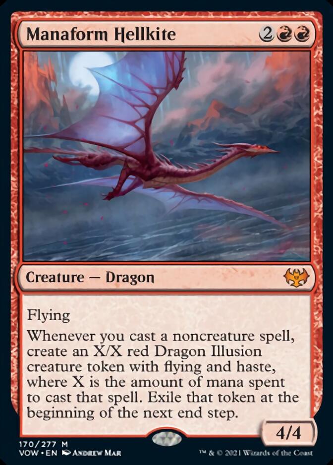 Manaform Hellkite [Innistrad: Crimson Vow] MTG Single Magic: The Gathering | Red Claw Gaming