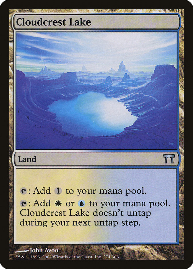 Cloudcrest Lake [Champions of Kamigawa] MTG Single Magic: The Gathering | Red Claw Gaming