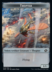 Thopter // Construct (005) Double-Sided Token [The Brothers' War Tokens] MTG Single Magic: The Gathering | Red Claw Gaming