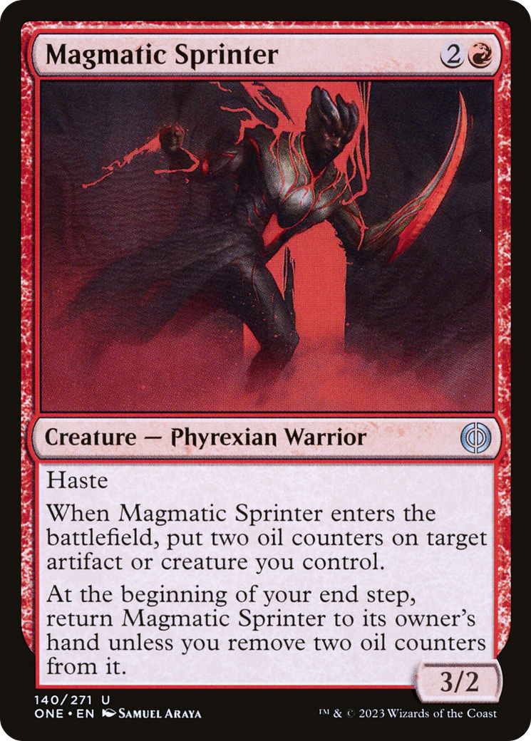 Magmatic Sprinter [Phyrexia: All Will Be One] MTG Single Magic: The Gathering | Red Claw Gaming