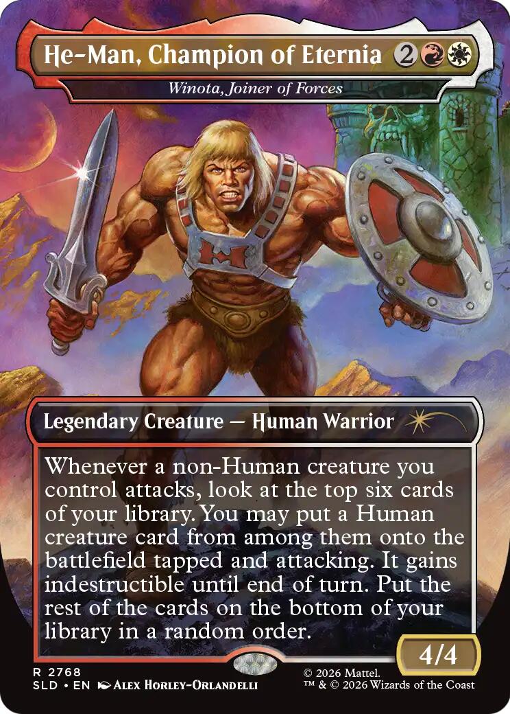 He-Man, Champion of Eternia - Winota, Joiner of Forces [Secret Lair Drop Series] | Red Claw Gaming